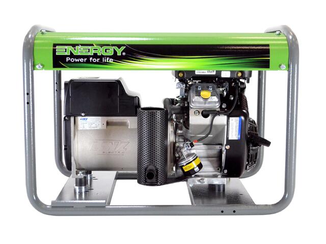 Stromerzeuger Benzin 12kVA 230V 50Hz
Benzinmotor Briggs & Stratton 18PS, Seilzugstart, 8,5 Liter Tank
LINZ Generator mit AVR Regelung
leichter Rohrrahmen, Steckdosen CEE 230V 32A 2P+T, CEE 230V 16A 2P+T