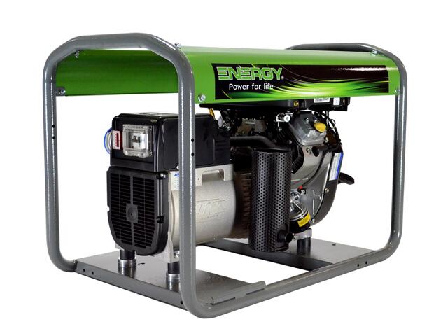 Stromerzeuger Benzin 12kVA 230V 50Hz
Benzinmotor Briggs & Stratton 18PS, Seilzugstart, 8,5 Liter Tank
LINZ Generator mit AVR Regelung
leichter Rohrrahmen, Steckdosen CEE 230V 32A 2P+T, CEE 230V 16A 2P+T