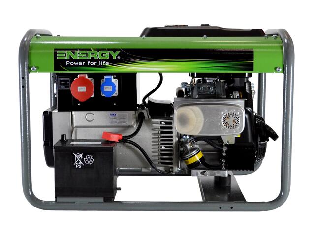 Stromerzeuger Benzin 16kVA 230V 50Hz
Benzinmotor Briggs & Stratton 23PS, Elektrostart, 15 Liter Tank
LINZ Generator mit AVR Regelung
leichter Rohrrahmen, Steckdosen CEE 400V 32A 3P+N+T, CEE 230V 16A 2P+T